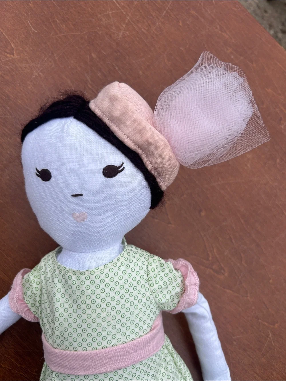 Pottery Barn Kids Ballerina Rag Doll Soft Cloth Doll long dangling legs 29” long